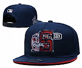 Chicago White Sox Team Logo Adjustable Hat YD (2)